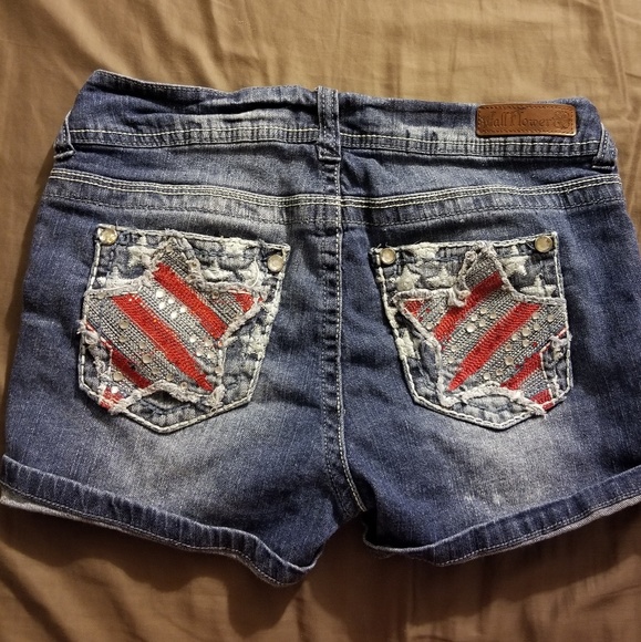 Wallflower Pants - |4th of July| Star and Stripes Shorts